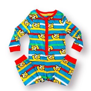 EUC George BBC Mascot Pudsey Bear Sleeper 
Size 1.5-2 Years